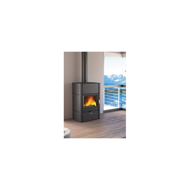 Poêle à bois HYDRONOVA PLUS - 15/10 kw