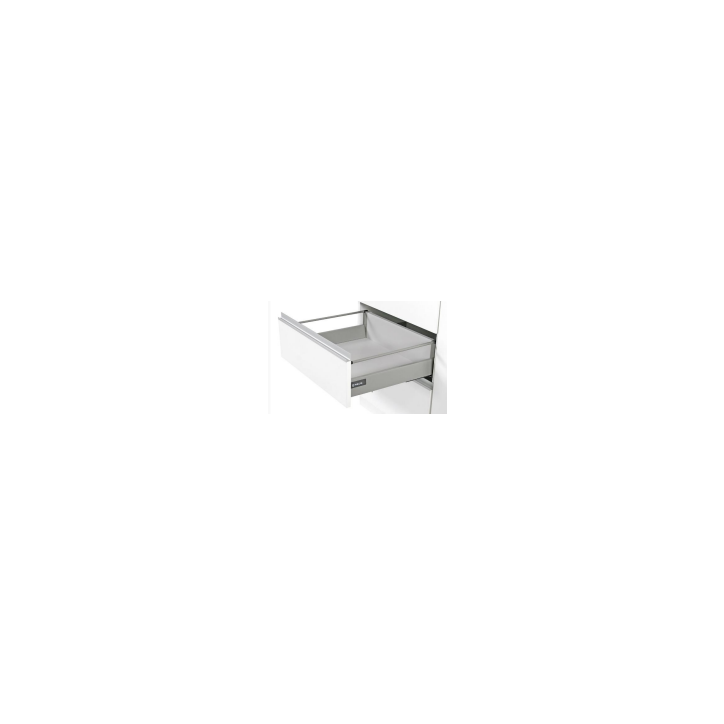 Conjunto muebles de cocina de esquina STILO gris polvo/blanco 285x170 cm