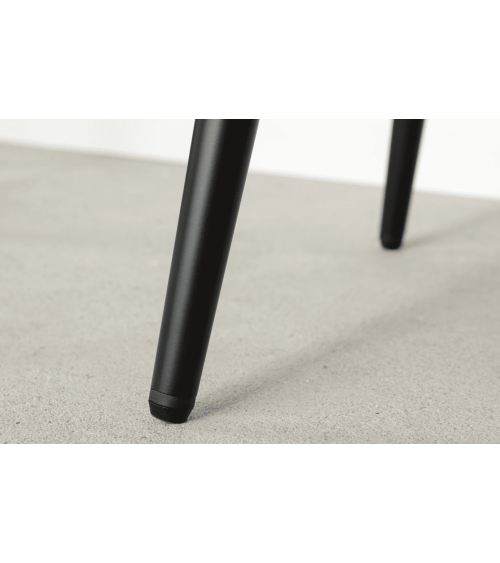 Tabouret de bar MILANO 75 cm en velours marron