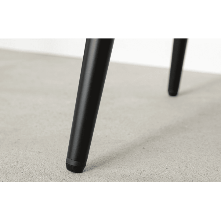 Tabouret de bar MILANO 75 cm en velours marron