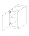 Armário de canto de cozinha STILO cinzento pó/branco 285x170 cmE in Italia