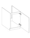 Ensemble cuisine en L STILO gris poussière/blanc 285x170 cm