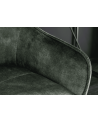 Chaise de bar EUPHORIA 74 cm en velours vert