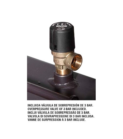 CABIMAS Estufa de leña europea de 4 caras de 16 kW en nuestra tienda online