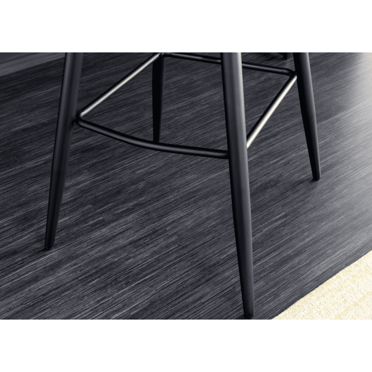 Chaise de bar EUPHORIA 74 cm en velours vert