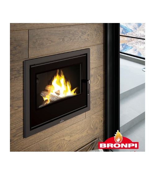 Recuperador de calor a lenha HYDRO-BRONPI-80-E Vision – 27/22 kW