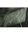 Chaise de bar EUPHORIA 74 cm en velours vert
