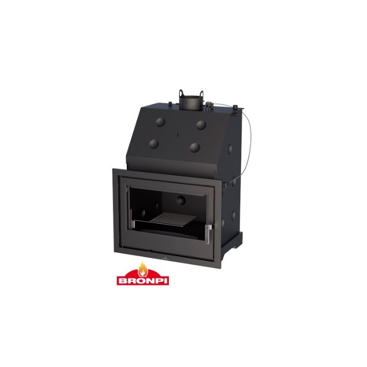 Recuperador de calor a lenha HYDRO-BRONPI-80-E – 27/22 kW