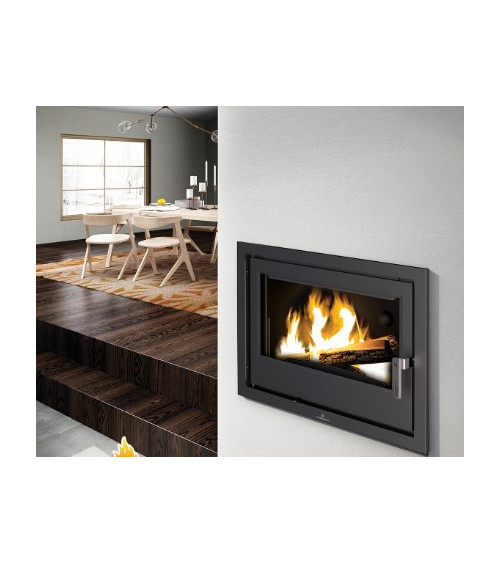 Poêle à bois CAMINOS 3 faces vitrées 13 kW fabrication européenne sur notre boutique en ligne