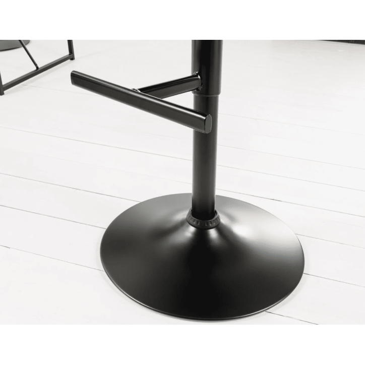 Tabouret de bar COMFORT 64-85 cm marron antique