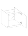 Conjunto muebles de cocina de esquina EKO blanco 310x230 cm