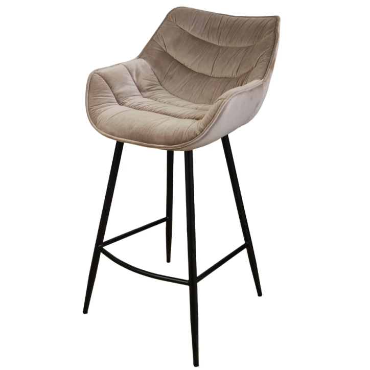 Tabouret de bar THE DUTCH COMFORT 76 cm  champagne