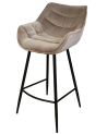 Tabouret de bar THE DUTCH COMFORT 76 cm  champagne