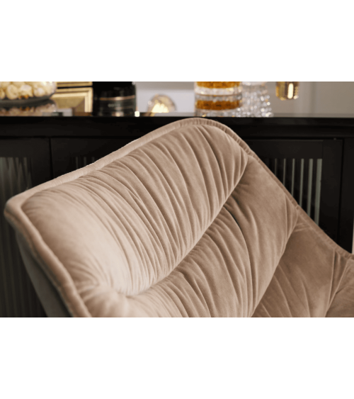 Tabouret de bar THE DUTCH COMFORT 76 cm  champagne