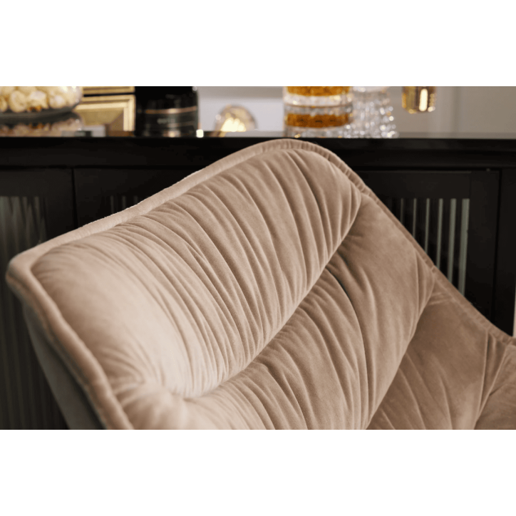 Tabouret de bar THE DUTCH COMFORT 76 cm  champagne