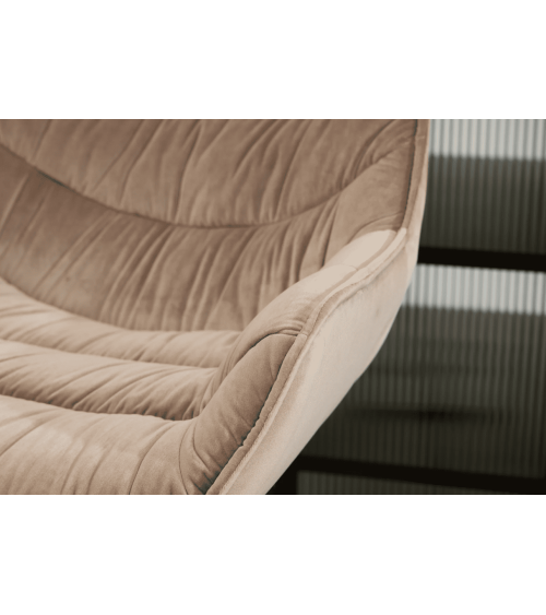 Tabouret de bar THE DUTCH COMFORT 76 cm  champagne