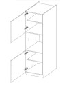 Conjunto móveis de cozinha ARTISAN branco brilho/carvalho artisan