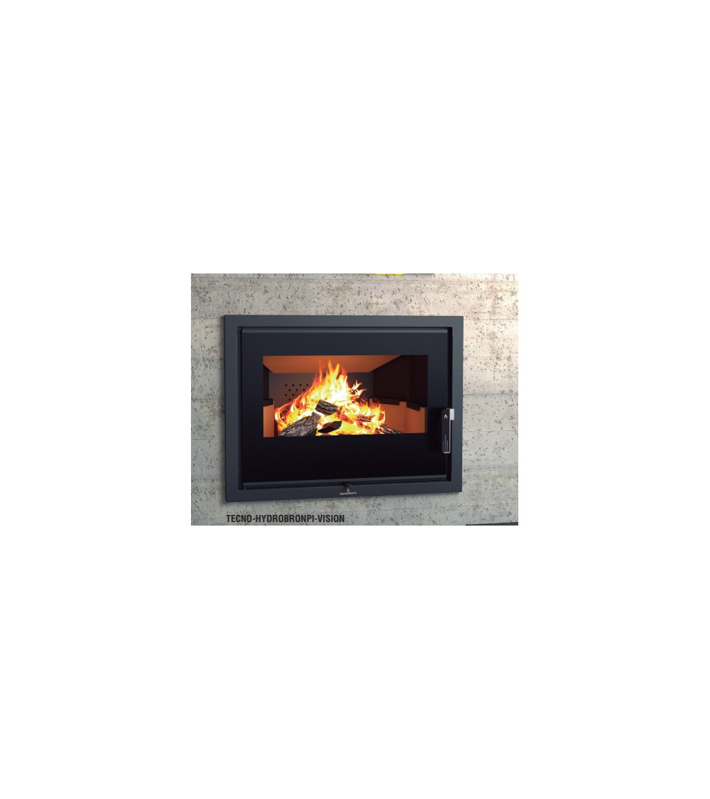Poêle à bois CAMINOS 3 faces vitrées 13 kW fabrication européenne sur notre boutique en ligne