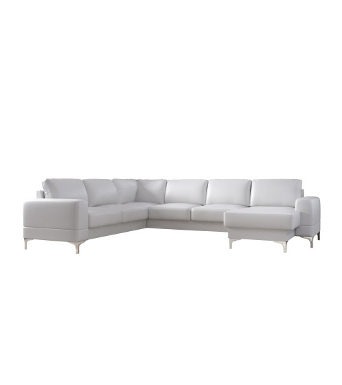 Sofá rinconera convertible de cuero ARIA MAX II 245 × 315 × 175 cm en varios colores