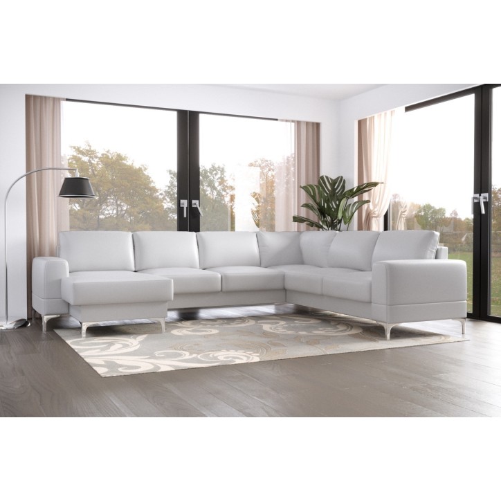copy of Canapé d'angle reversible ANDRE 202 x 85 cm en plusieurs couleurs