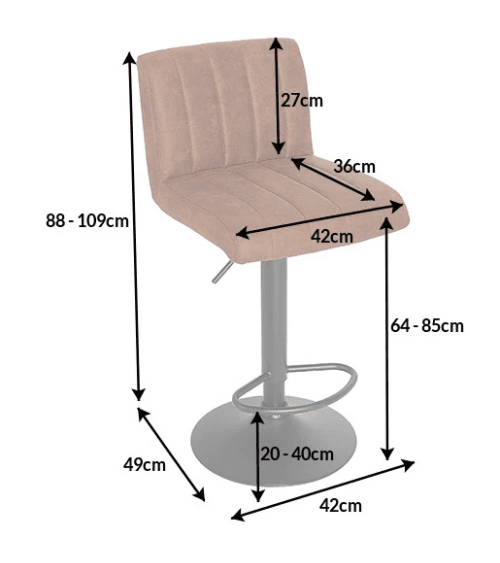 Tabouret de bar PORTLAND