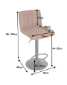 Tabouret de bar PORTLAND