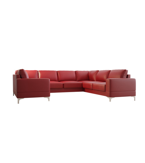 Canapé d'angle convertible ANDRE 202 x 85 cm en plusieurs couleurs