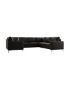 Canapé en U convertible en cuir ARIA MAX III 245 × 315 × 175 cm en plusieurs couleurs