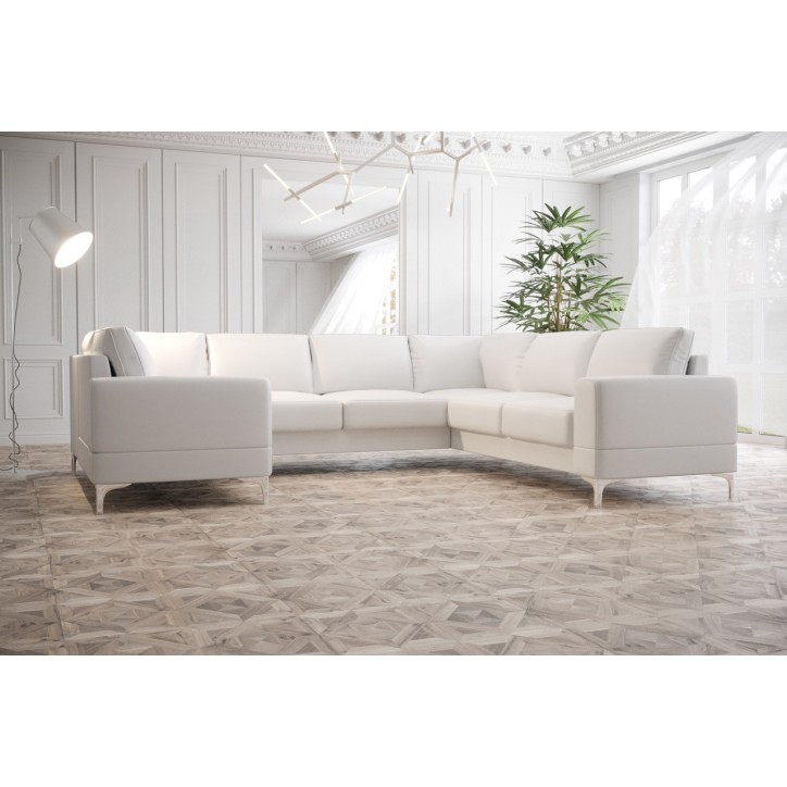 Canapé en U convertible en cuir ARIA MAX III 245 × 315 × 175 cm en plusieurs couleurs Canapé en U convertible en cuir ARIA MAX III 245 × 315 × 175 cm en plusieurs couleurs