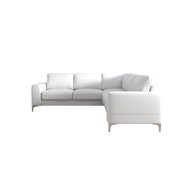 Sofá rinconera convertible de cuero ARIA II 250 x 250 cm en varios colores