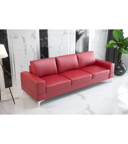 Canapé d'angle convertible ANDRE 202 x 85 cm en plusieurs couleurs