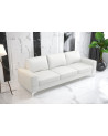 Sofá 3 plazas convertible de cuero ARIA DL 250 cm en varios colores