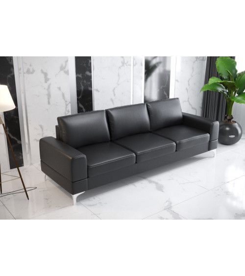 Canapé d'angle convertible ANDRE 202 x 85 cm en plusieurs couleurs