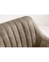 Chaise de bar TURIN taupe