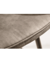 Chaise de bar TURIN taupe