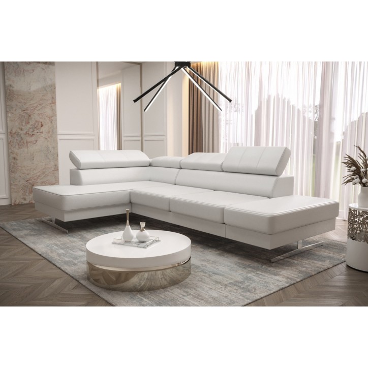 copy of Canapé d'angle reversible ANDRE 202 x 85 cm en plusieurs couleurs