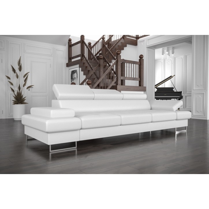 copy of Canapé d'angle reversible convertible ANDRE 202 x 85 cm en plusieurs couleurs