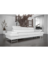 copy of Canapé d'angle reversible convertible ANDRE 202 x 85 cm en plusieurs couleurs