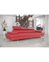 copy of Canapé d'angle reversible ANDRE 202 x 85 cm en plusieurs couleurs