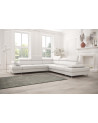 Canapé d'angle convertible en cuir GALAXY MAX 280 x 280 cm en plusieurs couleurs