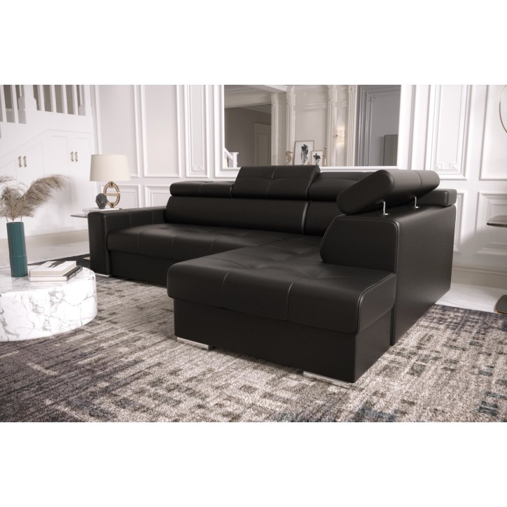 copy of Canapé d'angle reversible convertible ANDRE 202 x 85 cm en plusieurs couleurs