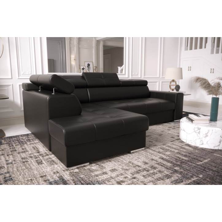 copy of Canapé d'angle reversible ANDRE 202 x 85 cm en plusieurs couleurs