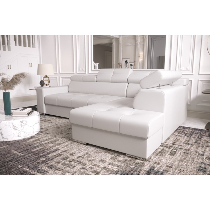 copy of Canapé d'angle reversible convertible ANDRE 202 x 85 cm en plusieurs couleurs