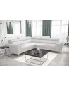 Sofá rinconera convertible de cuero ORION I 255 x 255 cm en varios colores