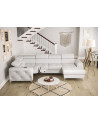 Sofá esquinero convertible de cuero ORION MAX III RELAX 165 x 320 x 190 cm en varios colores