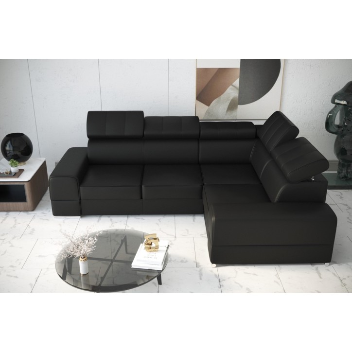 copy of Canapé d'angle reversible ANDRE 202 x 85 cm en plusieurs couleurs