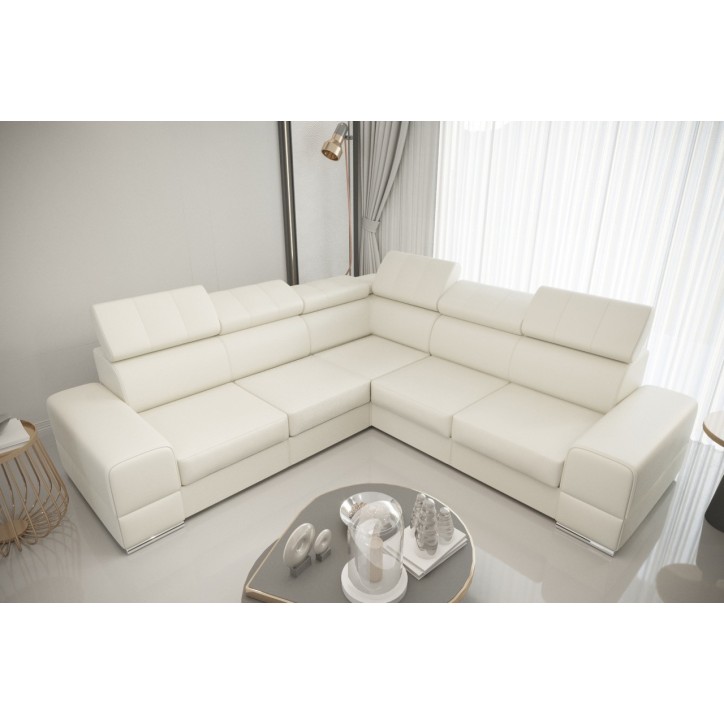copy of Canapé d'angle reversible ANDRE 202 x 85 cm en plusieurs couleurs