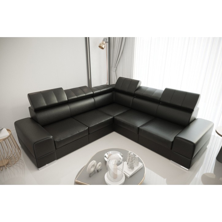 copy of Canapé d'angle reversible convertible ANDRE 202 x 85 cm en plusieurs couleurs