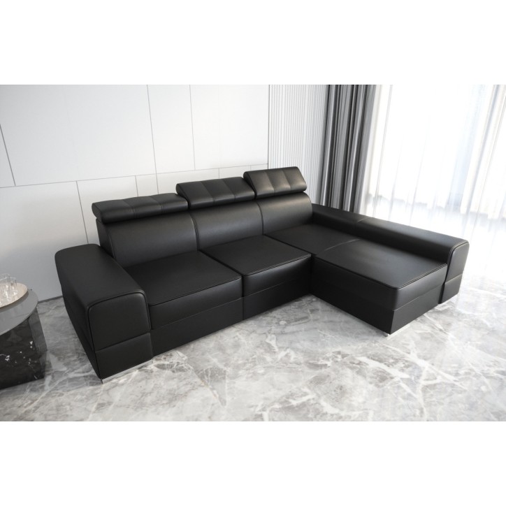 copy of Canapé d'angle reversible ANDRE 202 x 85 cm en plusieurs couleurs