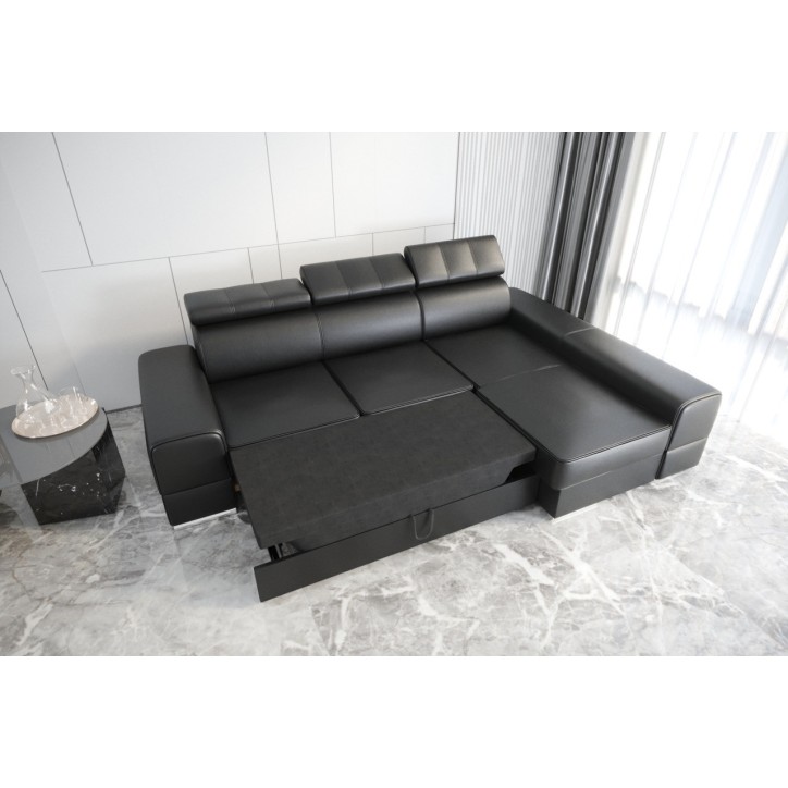 copy of Canapé d'angle reversible convertible ANDRE 202 x 85 cm en plusieurs couleurs